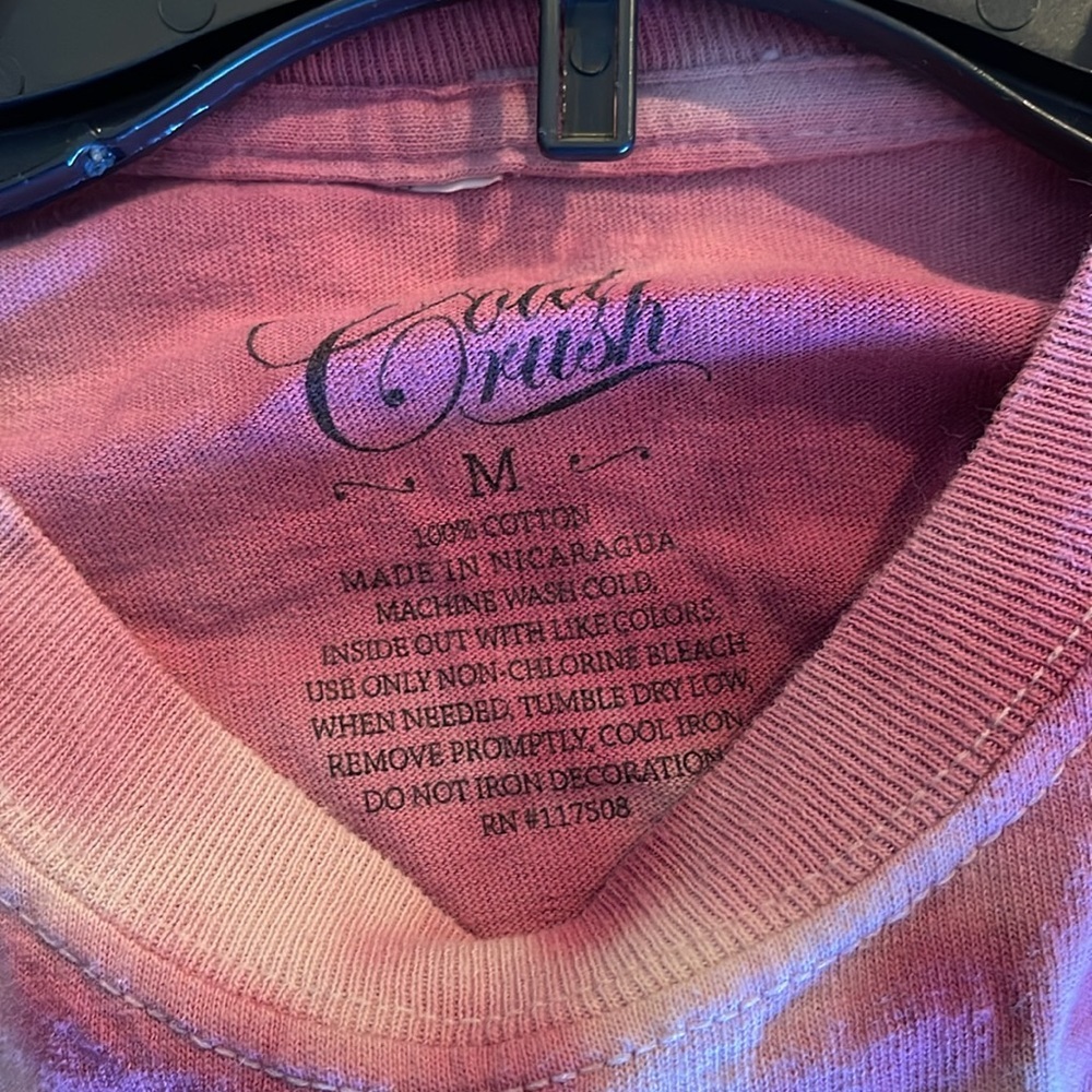 Cute No Free Rides l/s crop shirt M - Picture 5 of 5